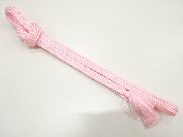 JAPANESE KIMONO / HANDTIED OBIJIME CORD 